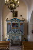 <center>L'église Saint Martin.</center>  L'orgue de style baroque.