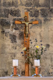 <center>Cathédrale Notre-Dame-du-Bourg.</center>Le crucifix.
