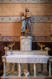 <center>La co-cathédrale Saint-Jérôme </center>Chapelle Sainte- Anne. Sainte Anne, la mère de la Vierge Marie, lisant les psaumes de l’Ancien Testament à son enfant.