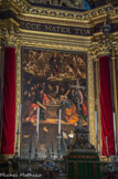 L'Assomption de François Mimault, 1630. On y voit les douze apôtres, une gloire d'anges tout autour de la vierge, l'évêque René Leclerc, qui commanda le tableau, est représenté agenouillé. Face à lui figure en prière Saint-François de Paule, fondateur de l'ordre des minimes.