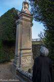 <center>Le cimetière</center>Tombe d’un ardent républicain (Eugène Bouche), mort en 1893.