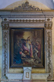 L'église de Riez <br>Miracle de l'enfant ressuscité par saint Maxime, par Fidèle Patritti. 1846.