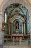 L'église de Riez <br> Chapelle de Saint-Joseph. Décor du XIXe siècle et statue en plâtre de 1897.