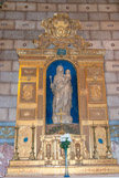 <center>L'église Notre-Dame-des-Pommiers. </center> Une vierge, mère d'espérance du XVIIIe s.