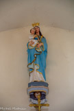 <center>Thorame Basse. La chapelle Saint-Thomas.</center>La Vierge à l'Enfant.