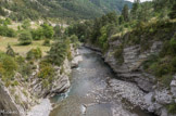 <center>Thorame Haute.</center>Le Verdon vu du Pont Clot.