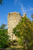 <center>Tour de Piegut.</center>Tour de guet (XIVe siècle) en liaison avec les tours identiques de Thorame Haute et du Seuil. À remarquer : des murs en bossages, et départ d'ogives, l'arc en plein cintre de la porte d'entrée.
Des pierres d'angle ont été utilisées pour la construction du château de Thorame.
