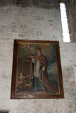 <center>Bayons</center> Un tableau d’Antoine Antonin, réalisé en 1750, représente saint Blaise, patron de Bayons.