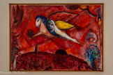 <center>Le Cantique des Cantiques</center>Ensemble de cinq tableaux (1957-1968). Huile sur papier marouflé sur toile.
Musée national Marc Chagall Donation Marc Chagall, 1966.