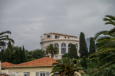 <center>St Jean Cap Ferrat</center> Villa La Vigie, de forme circulaire, construite en 1898 pour un industriel lyonnais Émile Crozet-Fourneyron.