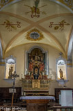 <center>Péone</center>Eglise Saint Arige et Saint Vincent de Saragosse. Le choeur.