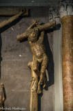 <center>Puget-Théniers</center>Eglise Notre-Dame de l'Assomption. Crucifixion : Gestas, le mauvais larron.