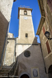 <center>Puget-Rostang</center>Eglise de la Trinité. En 1871, le clocher est surélevé et doté d’un campanile.
