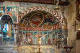 Auron. Chapelle Saint Erige dite d'Ariez <br> Chapelle Saint Erige à droite (Vie de Saint Erige en 6 scènes, surmontées d'une légende en latin.