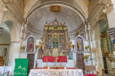 <center>Église de l’Invention de la Sainte-Croix</center>Retable de St Dalmas (G. Planeta 1584)