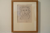 <center>Chapelle du Rosaire dite Matisse</center>Henri Matisse. Etude pour la Vierge « Visage »
1950-1951. Lithographie 30 x 25 cm. Collection de la Chapelle du Rosaire.
