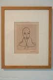 <center>Chapelle du Rosaire dite Matisse</center>Henri Matisse. Etude pour Saint Dominique 1949.
Lithographie 38 x 28 cm. Collection de la Chapelle du Rosaire.