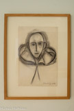 <center>Chapelle du Rosaire dite Matisse</center>Henri Matisse. Saint Dominique 1948.
Fusain sur papier 59 x 38,4 cm
Collection de la Chapelle du Rosaire.