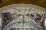 <center>Église Notre-Dame-de-l'Assomption de Cordon.</center>La descente du Saint Esprit sur les apôtres, L’Ascension du Christ.