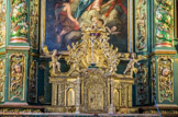 <center>Église Notre-Dame-de-l'Assomption de Cordon.</center>Le tabernacle est recouvert d'or, matière incorruptible comme Dieu.