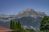 <center>Cordon, Balcon du Mont Blanc</center>Aiguilles de Varan et l'aiguille Rouge.
