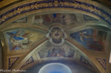 <center>Église Saint-Jean-Baptiste </center>Plafond des nefs latérales.