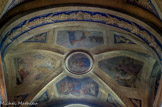 <center>Église Saint-Jean-Baptiste </center>Plafond des nefs latérales.