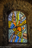 <center>Chapelle Sainte-Anne </center>Les vitraux sont de 1978, par l'atelier Balayn établi à Castelnau-le-Lez et Loriol.