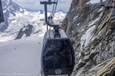 <center>De l'Aiguille du Midi (altitude 3777 m) à la Pointe Helbronner (altitude 3466 m).</center>