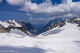 <center>Pointe Helbronner </center>Aiguille du Plan.