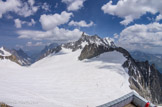 <center>Pointe Helbronner </center>Dent du Géant et Grandes Jorasses.