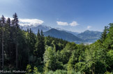 <center>Sanatorium Martel de Janville</center>A gauche, le Mont Blanc.