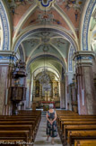 <center>Église paroissiale Saint-Pierre-et-Saint-Paul de Passy</center>Choeur du XVè siècle, décor baroque et néo-classique sarde.