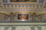 <center>Hôtel de ville</center>Plafond décoré par Vicario.