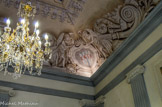 <center>Hôtel de ville</center>Plafond décoré par Vicario. Armoiries de la famille des Bellegarde.