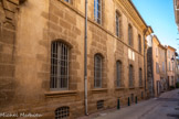<center>Jouques.</center> La Rue Grande. Arrière de l'Hôtel de ville.