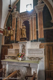 <center>Brantes
</center> Église paroissiale Saint Sidoine. Autel saint Joseph.