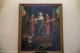 <center>Buis-les-Baronnies. Eglise Notre-Dame-de-Nazareth (XIIIe - XIXe siècle) 
</center>Première chapelle sud. «St-Louis, roi de France et l'ostentation des reliques de la passion » (XVIIIe, Morel d’Orange) peut renvoyer à la présence au Buis d’une relique de la sainte Epine qui aurait été remise vers 1345, au couvent des Dominicains, par Humbert II Dauphin, alors seigneur du Buis. En 1613, les religieux transportaient la relique en procession à Saint- Pierre de Touson, près du Thor en Vaucluse. L’épine rougeoya durant la célébration de l’office.