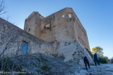 <center><center>Vaison-la-Romaine : la haute-ville.</center></center>Le château comtal (fin XIIe s.-XVIe s.). Au début du XIIIème siècle, deux corps de bâtiment sont ajoutés, comprenant, au 1er- étage, cuisine, grande salle (aulas de 58 m²) appartements privés (chambres) et au rez-de-chaussée, les communs (celliers, citerne...). La résidence garde un caractère militaire avec ses façades austères.