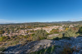 <center><center>Vaison-la-Romaine : la haute-ville.</center></center>Vue du château comtal (fin XIIe s.-XVIe s.).