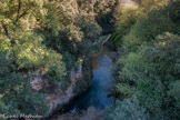 <center>Trans-en-Provence.</center>La Nartuby vue de la passerelle.