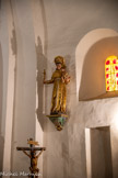 <center>Castelnou : L'église Sainte-Marie du Mercadal. </center>Saint Antoine de Padoue.