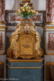 <center>Castelnou : L'église Sainte-Marie du Mercadal. </center>Le tabernacle.