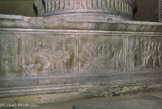 <center>La Vieille Major</center>Avant rénovation. Autel de saint Lazare. Le repas chez Simon, au centre la barque arrivant à Marseille, Marie Madeleine prêchant aux Marseillais.