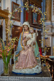 <center>L’église Sainte Marie </center>Statue de la Vierge à l'Enfant.