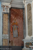 <center>L’église Sainte Marie </center>Autel et retable des Ames du Purgatoire .