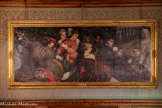 <center>La galerie.</center>Scène de concert. Italie, début du 17e siècle ? Huile sur toile.