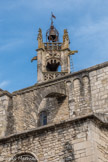 <center>Eglise Saint Andéol. </center>  Le petit clocheton flamboyant a été élevé au XVIe siècle pour abriter une horloge.