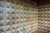 <center>Le Musée d'Art Sacré du Gard. </center> La salle d'apparat. Peintures murales du XVe siècle.