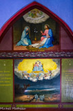 <center>L'église St Saturnin. </center> La mort de St Joseph et la résurrection dses Morts